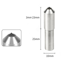 Dressing continu à grande vitesse personnalisable Diamond Dresser stylo pour le meulage des engrenages