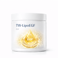 TW LipoEGF Extrait Liquide Professionnel d'EGF Liposomé, Matière Première Cosmétique, Culture Artificielle Coréenne pour la Réparation Cutanée