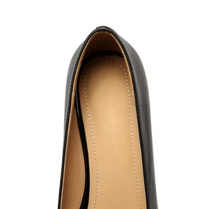 Women's Fashion Trend Mid-Heel Pumps Square Toe <strong>Dress</strong> <strong>Shoes</strong> with Bow Ornament Autumn Office Wear - Product Image 6