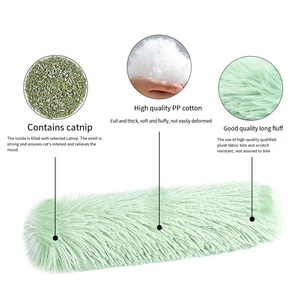 Interactive Catnip <b>Plush</b> Pillow for Cats - Self-Play Chew-Resistant <b>Toy</b> Hypoallergenic Soft Bed with Natural Mint Calming Effect - Product Image 3
