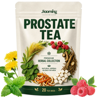 Tisane naturelle mélangée pour hommes, boisson à base de plantes Jiaoming OEM, formule personnalisée sous marque privée pour consommation quotidienne