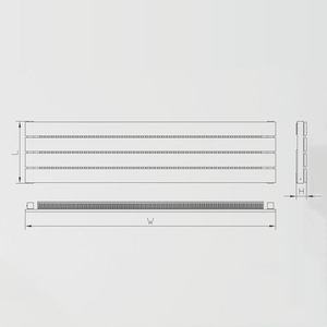 <span class=keywords><strong>Radiateur</strong></span> de chauffage hydronique horizontal à tube <span class=keywords><strong>plat</strong></span> de conception classique AVONFLOW OEM - Product Image 6