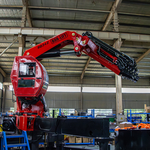 รถเครนติดรถบรรทุกขนาด 34 ตัน แบบ Knuckle Boom Crane หมุนได้ 360 องศา พร้อมระบบไฮดรอลิกพับได้ ขาย - Product Image 2