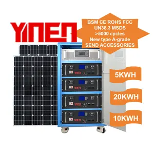 Batteries solaires utiles 48V 100ah 150ah 200ah LiFePO4 48V 100ah