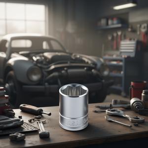 FASANO <b>Socket</b> Wrench 624/E7 <b>12</b> <b>Point</b> Metric Auto Repair Tool - Product Image 3