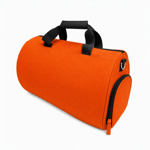 Bolsa de Entrenamiento Ligera e Impermeable de Poliéster, Tipo Barril, Simple, Portátil, para Gimnasio, Yoga, Reutilizable, con Correa de Hombro Extraíble - Product Image 5