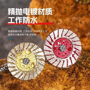 Yu Jian Diamond Flap <b>Discs</b> 6mm Abrasion Resistant For <b>Stone</b> Grinding And <b>Cutting</b> - Product Image 2