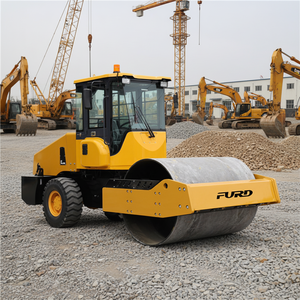 <span class=keywords><strong>Rouleau</strong></span> compresseur vibrant de 6 tonnes, fourni par l'usine, à prix compétitif, en vente - Product Image 1