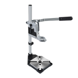 <b>Drill</b> Press <b>Stand</b> Base With Adjustable Height And Steel Column For Cordless <b>Drill</b> Diy Use - Product Image 2