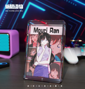 Hot Bán Nhà Máy Trực Tiếp Anime Cô Gái Loạt Mù Hộp-3D Giấy Nghệ Thuật HD Acrylic Hiển Thị Trường Hợp, Sẵn Sàng-Thực hiện Thu Hình - Product Image 2