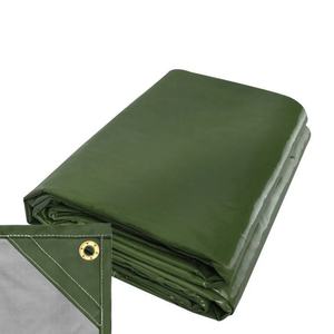 Bâche multi-usages imperméable et résistante en <span class=keywords><strong>PVC</strong></span> enduit, respirante et coupe-vent, 6x10/10x13/13x16 pieds, en polyéthylène épais pour usage extérieur - Product Image 2