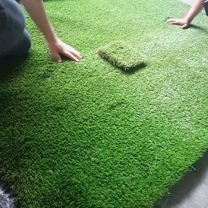 DBDMC HML10 Erba Sintetica di Alta Qualità Origine Shandong Verde/Verde Brillante Altezza del Pelo 25mm Garanzia 5-8 Anni per - Product Image 1