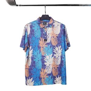 Lujo de alta calidad de garantía de calidad duradera logotipo personalizado que absorbe la humedad Polo de secado rápido ropa de Golf de gran tamaño para hombres - Product Image 2