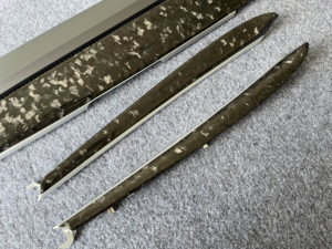 RTS 2021-22 Tesla Modelo 3/Y reemplazo <span class=keywords><strong>de</strong></span> fibra <span class=keywords><strong>de</strong></span> carbono forjado estilo deportivo tablero y kit <span class=keywords><strong>de</strong></span> embellecedor <span class=keywords><strong>de</strong></span> <span class=keywords><strong>puerta</strong></span> Modelo 0-1 - Product Image 5