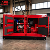 Générateur diesel silencieux de type silencieux 120 kW 150 kVA, générateur portable insonorisé pour la maison