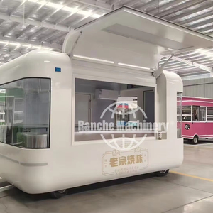 รถขายอาหารเคลื่อนที่ขนาดเล็กรถเทรลเลอร์ขายอาหารยอดนิยมกลางแจ้งใหม่ - Product Image 1