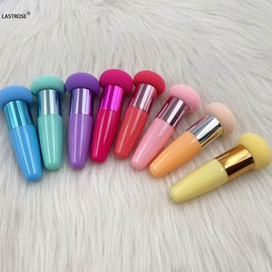 Esponja de maquillaje al por mayor con mango para base de maquillaje, aplicador de polvo cosmético suave para rostro - Product Image 5