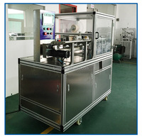 Nouveau Type de machine d'emballage de pli de savon rond semi-automatique emballage de pli d'emballage de savon d'hôtel pour le thé de brique