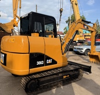 Excavator Crawler Hidrolik Bekas Cat 306 Cat 306D Kapasitas Mini Ukuran Kecil 6 Ton dengan Kualitas Tinggi