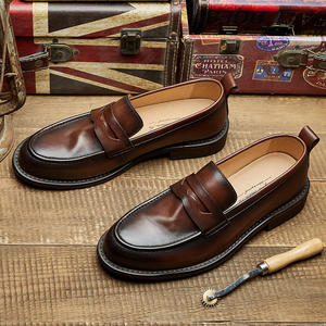 Mocassini fatti a mano in vera pelle <span class=keywords><strong>scarpe</strong></span> basse mocassini Casual Lazy Driving Boat piselli <span class=keywords><strong>scarpe</strong></span> eleganti <span class=keywords><strong>da</strong></span> uomo <span class=keywords><strong>scarpe</strong></span> <span class=keywords><strong>da</strong></span> uomo personalizzate - Product Image 5