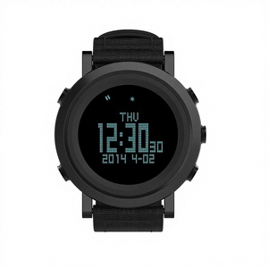 Montre de sport multifonctionnelle haut de gamme SUNROAD pour activités de plein air, étanche, avec baromètre, altimètre, boussole, chronomètre et bracelet en nylon - Product Image 1