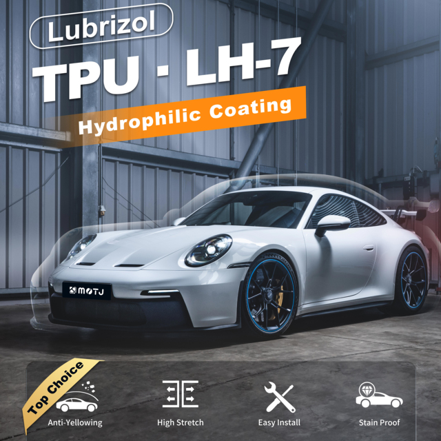TPU PPF Film for Cars Premium Top Materials With Lubrizol Self-Healing Hydrophobic 10-Year Warranty Paint Protection Film Supply