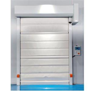 Puerta Rápida para Cuarto Frío con Persianas Eléctricas, Bolsa de Aire y Riel Guía, Puerta Enrollable de Alto Rendimiento para Cámaras Frigoríficas - Product Image 2