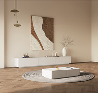 Meuble TV minimaliste, nouveau modèle, Design en bois massif, prix de gros, meuble TV pour salon