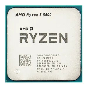 AMD Ryzen 5 R5 5600 3.5GHz 6-Core 12-Thread CPU Processor 65W L3=32M 100-000000927 LGA AM4 - Product Image 2