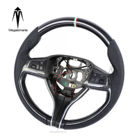 Volant en fibre de carbone adapté aux Maserati Grecale, Levante, Ghibli, GranTurismo, Quattroporte, GranCabrio