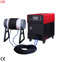 Chauffe-inducteur électromagnétique numérique automatique haute température de 120 kW pour applications de systèmes de conduites d'huile