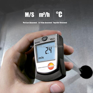 Testo 405-V1 Thermo-Anemometer mit Kanal halter Luft/Wind Durchfluss volumen Geschwindigkeit Temperatur messer <span class=keywords><strong>Tester</strong></span> 0560 4053 - Product Image 6