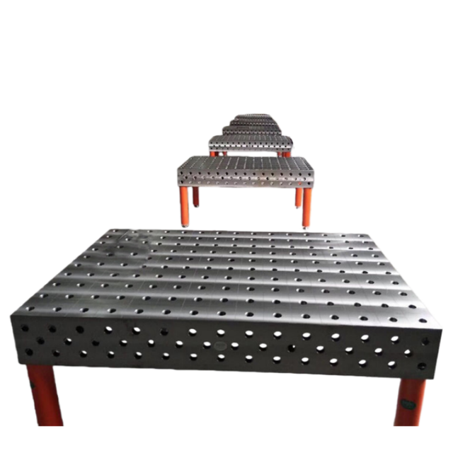 2026 Q355 New Steel Cast Iron hole-dia28 Workbench Fixtures Nitride Coated 3D Soldering Station with Adjustable Welding Table