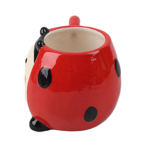 Tazza in Ceramica a Forma di <span class=keywords><strong>Coccinella</strong></span>, Design Creativo Animale per Caffè e Tè, Ideale per Bambini e Regalo - Product Image 2