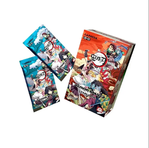 TCG CCG Demon Slayer Collection Carte Japonais Anime Kimetsu No <span class=keywords><strong>Yaiba</strong></span> Booster Box Jeu Cartes à collectionner Jouets Enfants Cadeau d'anniversaire - Product Image 6