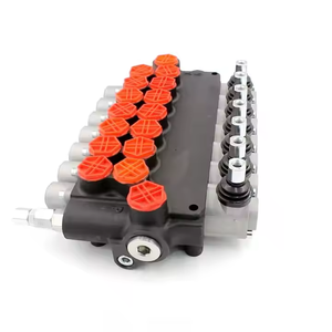 Válvula de Control Direccional Hidráulica Monobloque de 4 Vías y 4 Bobinas, Operada por Joystick Manual P80-G34-OT, Válvula Hidráulica de Alta Durabilidad - Product Image 2