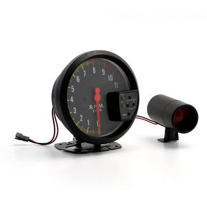 Tacómetro de 5 Pulgadas 11000 RPM Medidor para Coche de Carreras con Pantalla LED para Motor de 1-8 Cilindros Vehículos de 12V Medidor de Tacómetro de Alto Rendimiento - Product Image 3