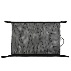 Sac de rangement de toit pour voiture en filet respirant, accessoires de rangement et d'organisation intérieurs pour véhicules, vente en gros - Product Image 1