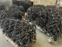 Arado de Cadena de Acero Galvanizado de Alta Resistencia para Tractor, ATV/UTV, Equipo Agrícola, Venta Caliente de Fábrica
