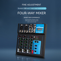 Offres Spéciales : Carte Son de Bureau, Système Audio pour Console, Mixeur 4 Canaux, Contrôleur DJ Studio/Console Audio