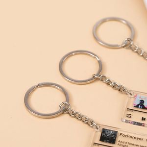 Llavero Acrílico Personalizado con Letras de Canciones, Portada de Álbum, Regalo para Amantes de la Música, Venta al Por Mayor - Product Image 3