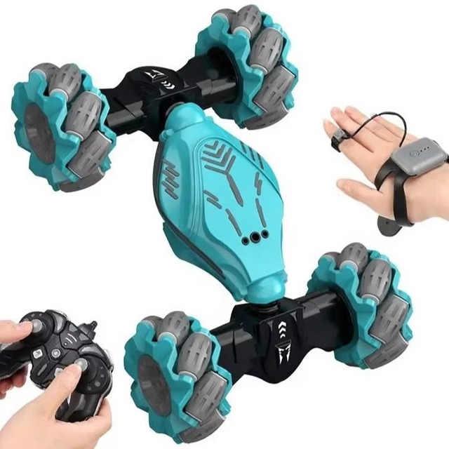 2.4ghz Auto Double Sided Rc Stunt Car 360 Drift Hand Remote Control Car Gesture Watch Stunt Twist Rc Car