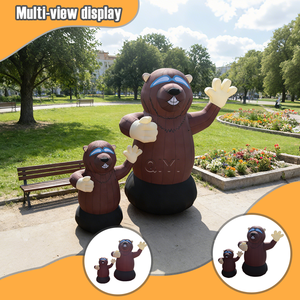 Custom <b>Inflatable</b> Arch & Groundhog <b>Advertising</b> Model for Outdoor Use-Waterproof Easy Setup - Product Image 2