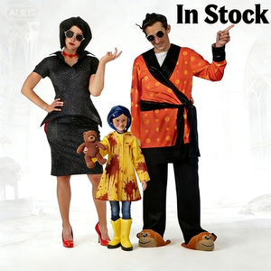 Conjunto <span class=keywords><strong>de</strong></span> Disfraces <span class=keywords><strong>de</strong></span> Coraline para Niños y Adultos, Otros Disfraces <span class=keywords><strong>de</strong></span> Cosplay <span class=keywords><strong>de</strong></span> Madre y Padre para Halloween, Disfraces Familiares a <span class=keywords><strong>Juego</strong></span>, en Stock - Product Image 1