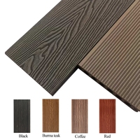 Plancher de terrasse en WPC moderne pour l'extérieur, co-extrusion, terrasse coulissante pour piscine, revêtement de sol en bois composite WPC, imperméable, prix bas, Chine, terrasse en WPC