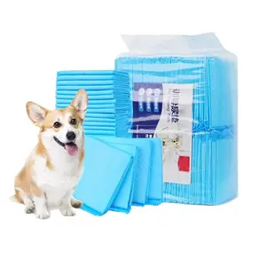 Cuscinetti monouso per la fornitura di fabbrica wee wee a prova di acqua con un bel design per cani a buon mercato di alta qualità 60x90 pee pad cani