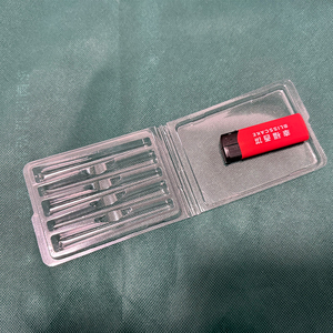 Empaque de Blíster Tipo Concha para Conos Pre-enrollados de PET Reciclable de 84 mm, Paquete de 5 Unidades con Cierre a Presión - Product Image 6