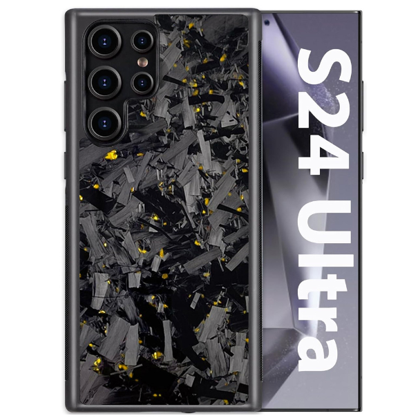 forged carbon fiber with gold