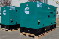 Générateur diesel super silencieux de marque monophasé 20kw 30kva 30kw 40kva 80kw 100kva 110/220V mexique 60hz groupe électrogène diesel à vendre