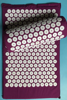3pcs Yoga Acupuncture Massage Oreiller Sac de rangement Coussin Pied Tapis Aiguille Soulager Dos Cou Sciatique Douleur Relax Muscles Spike Pads